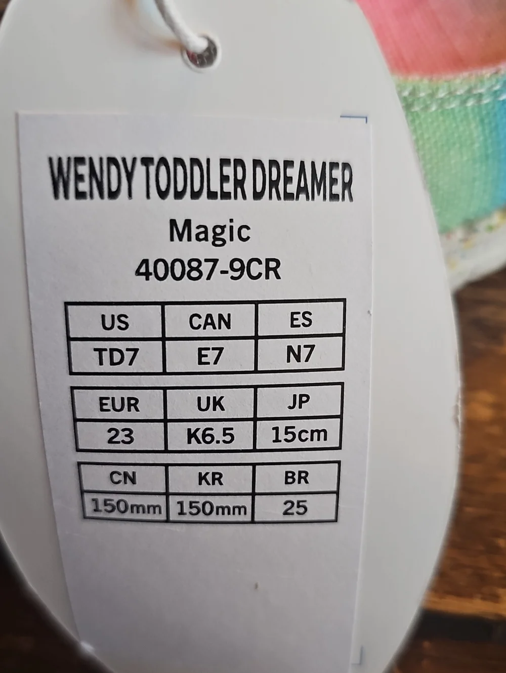 HEY DUDE WENDY TODDLER DREAMER NWT SIZE 7 SHOES